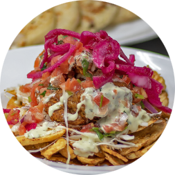 Pollo Frito con Tajadas