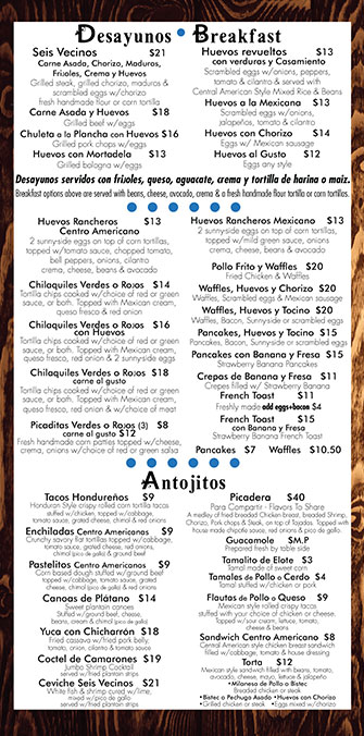 Breakfast Appetizers Temp