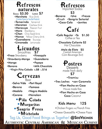 Beverages Desserts Temp